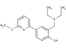 2-[(diethylamino)methyl]-4-(6-methoxy-2-pyridinyl)phenol