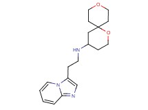 1,9-dioxaspiro[5.5]undec-4-yl(2-imidazo[1,2-a]pyridin-3-ylethyl)amine