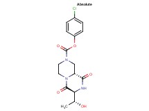 4-chlorophenyl (7S,9aR)-7-[(1R)-1-hydroxyethyl]-6,9-dioxooctahydro-2H-pyrazino[1,2-a]pyrazine-2-carboxylate