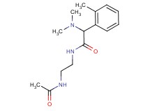 N-[2-(acetylamino)ethyl]-2-(dimethylamino)-2-(2-methylphenyl)acetamide