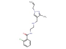N-(2-{[(1-allyl-3-methyl-1H-pyrazol-4-yl)methyl]amino}ethyl)-2-chlorobenzamide