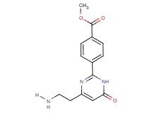 methyl 4-[4-(2-aminoethyl)-6-oxo-1,6-dihydropyrimidin-2-yl]benzoate
