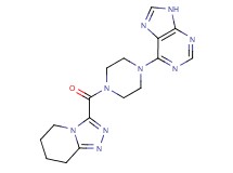 6-[4-(5,6,7,8-tetrahydro[1,2,4]triazolo[4,3-a]pyridin-3-ylcarbonyl)piperazin-1-yl]-9H-purine