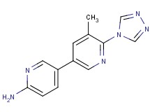 5'-methyl-6'-(4H-1,2,4-triazol-4-yl)-3,3'-bipyridin-6-amine