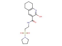 2-hydroxy-N-[2-(1-pyrrolidinylsulfonyl)ethyl]-5,6,7,8-tetrahydro-3-quinolinecarboxamide