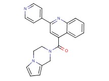 4-(3,4-dihydropyrrolo[1,2-a]pyrazin-2(1H)-ylcarbonyl)-2-(4-pyridinyl)quinoline