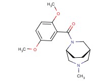 (1S*,5R*)-6-(2,5-dimethoxybenzoyl)-3-methyl-3,6-diazabicyclo[3.2.2]nonane