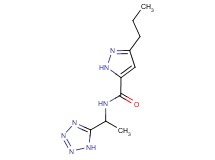 3-propyl-N-[1-(1H-tetrazol-5-yl)ethyl]-1H-pyrazole-5-carboxamide