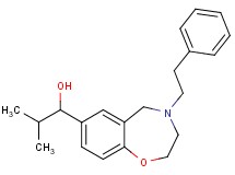 2-methyl-1-[4-(2-phenylethyl)-2,3,4,5-tetrahydro-1,4-benzoxazepin-7-yl]-1-propanol
