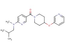 N-isobutyl-N-methyl-5-{[4-(3-pyridinyloxy)-1-piperidinyl]carbonyl}-2-pyridinamine