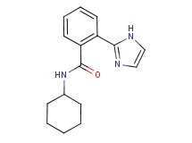 N-cyclohexyl-2-(1H-imidazol-2-yl)benzamide trifluoroacetate