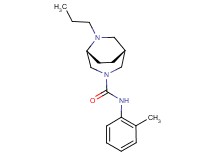 (1R*,5R*)-N-(2-methylphenyl)-6-propyl-3,6-diazabicyclo[3.2.2]nonane-3-carboxamide