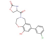 4-{[7-(3-chlorophenyl)-9-hydroxy-2,3-dihydro-1,4-benzoxazepin-4(5H)-yl]carbonyl}-1,3-oxazolidin-2-one