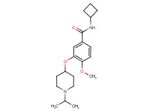 N-cyclobutyl-3-[(1-isopropylpiperidin-4-yl)oxy]-4-methoxybenzamide