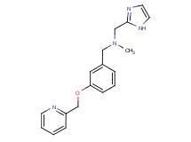 (1H-imidazol-2-ylmethyl)methyl[3-(pyridin-2-ylmethoxy)benzyl]amine