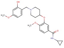 N-cyclopropyl-3-{[1-(2-hydroxy-4-methoxybenzyl)-4-piperidinyl]oxy}-4-methoxybenzamide