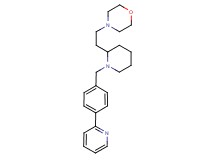 4-(2-{1-[4-(2-pyridinyl)benzyl]-2-piperidinyl}ethyl)morpholine