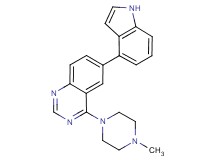 6-(1H-indol-4-yl)-4-(4-methylpiperazin-1-yl)quinazoline