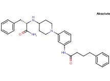 N-(1-{3-[(4-phenylbutanoyl)amino]phenyl}-4-piperidinyl)-L-phenylalaninamide
