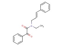 N-ethyl-2-oxo-2-phenyl-N-[(2E)-3-phenylprop-2-en-1-yl]acetamide