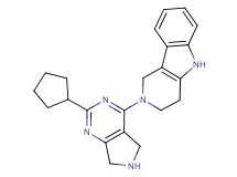 2-(2-cyclopentyl-6,7-dihydro-5H-pyrrolo[3,4-d]pyrimidin-4-yl)-2,3,4,5-tetrahydro-1H-pyrido[4,3-b]indole