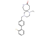 4-[(2'-fluorobiphenyl-4-yl)methyl]-1-methyl-1,4,9-triazaspiro[5.6]dodecan-10-one