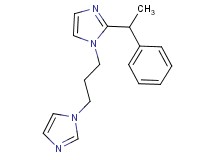 1-[3-(1H-imidazol-1-yl)propyl]-2-(1-phenylethyl)-1H-imidazole