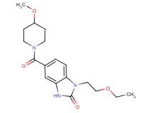 1-(2-ethoxyethyl)-5-[(4-methoxypiperidin-1-yl)carbonyl]-1,3-dihydro-2H-benzimidazol-2-one