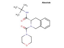 (3S)-N-(tert-butyl)-2-(4-morpholinylcarbonyl)-1,2,3,4-tetrahydro-3-isoquinolinecarboxamide