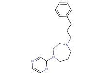 1-(3-phenylpropyl)-4-(2-pyrazinyl)-1,4-diazepane