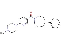1-{[6-(4-methyl-1-piperazinyl)-3-pyridinyl]carbonyl}-4-phenylazepane