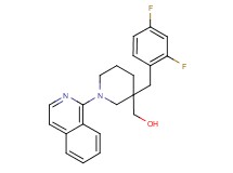 [3-(2,4-difluorobenzyl)-1-isoquinolin-1-ylpiperidin-3-yl]methanol