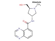 N-[(3R,5S)-5-(hydroxymethyl)-1-methylpyrrolidin-3-yl]quinoxaline-5-carboxamide