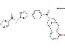 N-[1-(4-{[(1S,9S)-6-oxo-7,11-diazatricyclo[7.3.1.0~2,7~]trideca-2,4-dien-11-yl]carbonyl}phenyl)-1H-pyrazol-4-yl]-3-furamide