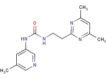 N-[2-(4,6-dimethylpyrimidin-2-yl)ethyl]-N'-(5-methylpyridin-3-yl)urea