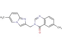 6-methyl-3-[(6-methylimidazo[1,2-a]pyridin-2-yl)methyl]quinazolin-4(3H)-one