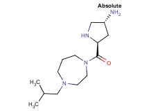 (3R,5S)-5-[(4-isobutyl-1,4-diazepan-1-yl)carbonyl]pyrrolidin-3-amine