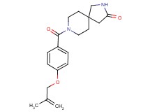 8-{4-[(2-methylprop-2-en-1-yl)oxy]benzoyl}-2,8-diazaspiro[4.5]decan-3-one