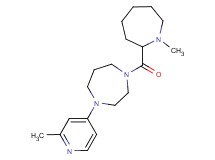 1-[(1-methyl-2-azepanyl)carbonyl]-4-(2-methyl-4-pyridinyl)-1,4-diazepane