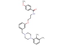N-[3-(3-{[4-(2,3-dimethylphenyl)-1-piperazinyl]methyl}phenoxy)propyl]-4-methoxybenzamide
