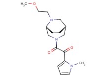 2-[(1R*,5R*)-6-(2-methoxyethyl)-3,6-diazabicyclo[3.2.2]non-3-yl]-1-(1-methyl-1H-pyrrol-2-yl)-2-oxoethanone