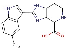 2-(5-methyl-1H-indol-3-yl)-4,5,6,7-tetrahydro-1H-imidazo[4,5-c]pyridine-4-carboxylic acid dihydrochloride