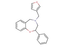 4-(3-furylmethyl)-2-phenyl-2,3,4,5-tetrahydro-1,4-benzoxazepine
