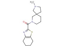 2-methyl-7-(4,5,6,7-tetrahydro-1,3-benzothiazol-2-ylcarbonyl)-2,7-diazaspiro[4.5]decane