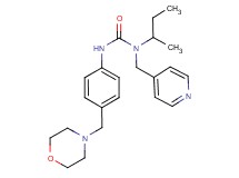 N-(sec-butyl)-N'-[4-(morpholin-4-ylmethyl)phenyl]-N-(pyridin-4-ylmethyl)urea