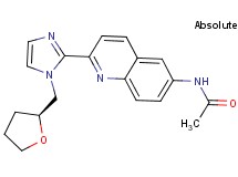 N-(2-{1-[(2S)-tetrahydrofuran-2-ylmethyl]-1H-imidazol-2-yl}quinolin-6-yl)acetamide