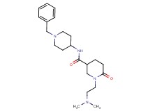 N-(1-benzyl-4-piperidinyl)-1-[2-(dimethylamino)ethyl]-6-oxo-3-piperidinecarboxamide