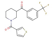 [1-(3-thienylcarbonyl)-3-piperidinyl][3-(trifluoromethyl)phenyl]methanone