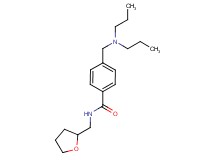 4-[(dipropylamino)methyl]-N-(tetrahydrofuran-2-ylmethyl)benzamide