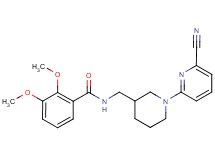 N-{[1-(6-cyanopyridin-2-yl)piperidin-3-yl]methyl}-2,3-dimethoxybenzamide